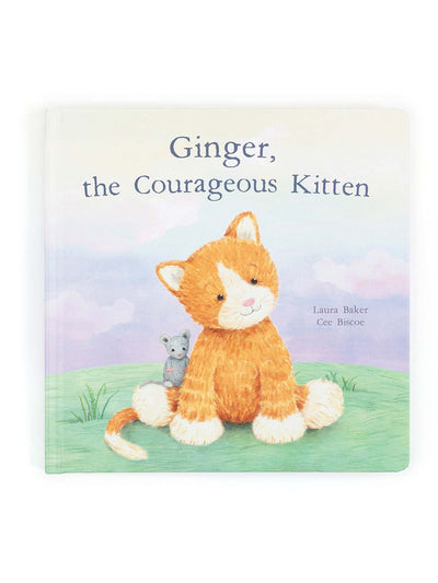 Ginger, the Courageous Kitten Book