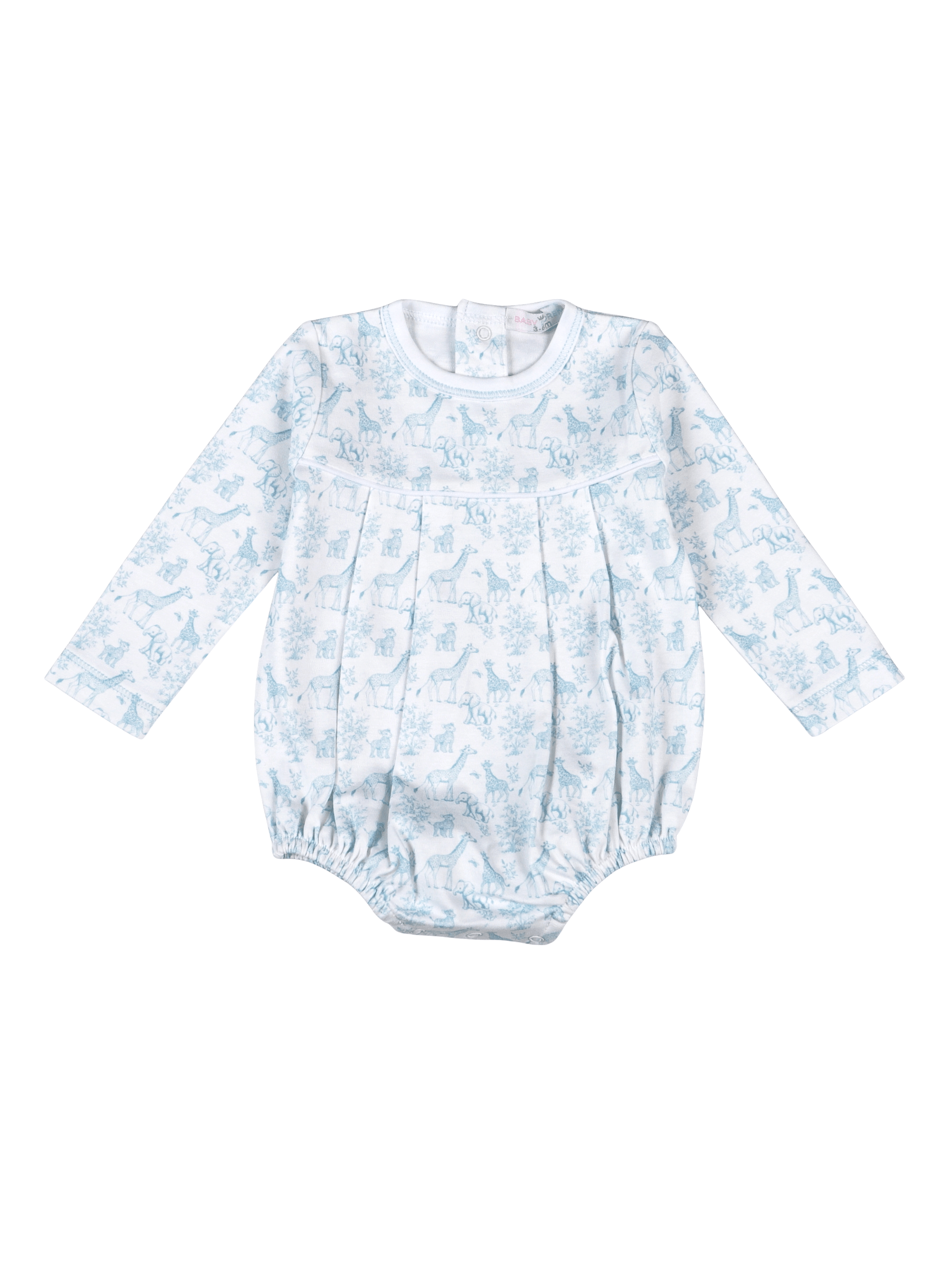 Blue Baby Safari Pima Bubble