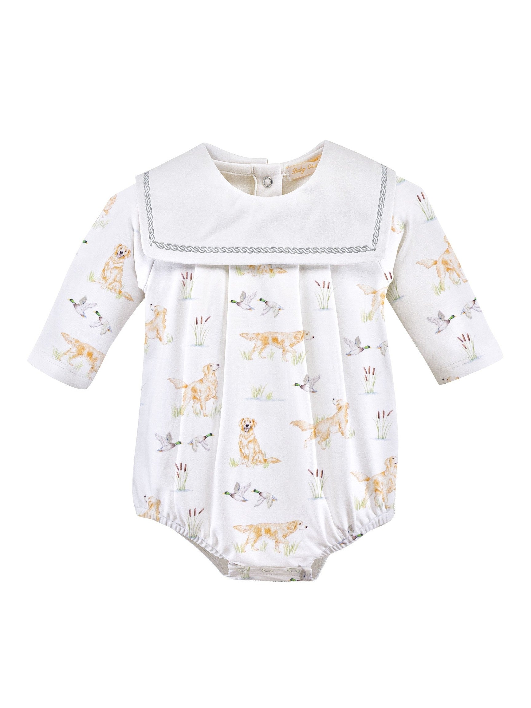 Goldens & Mallards Printed Pima Bubble