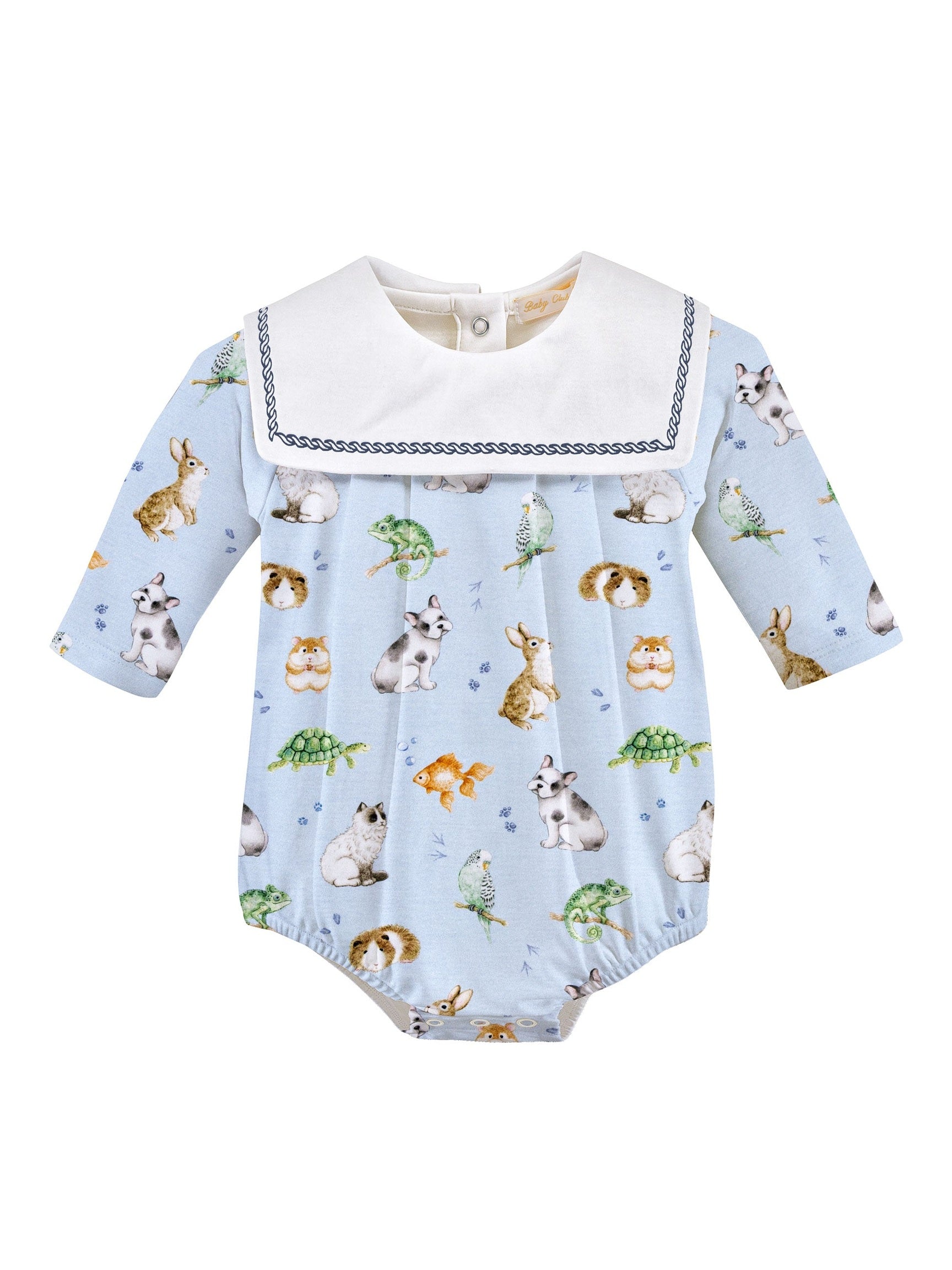 Pet Party Printed Pima Bubble