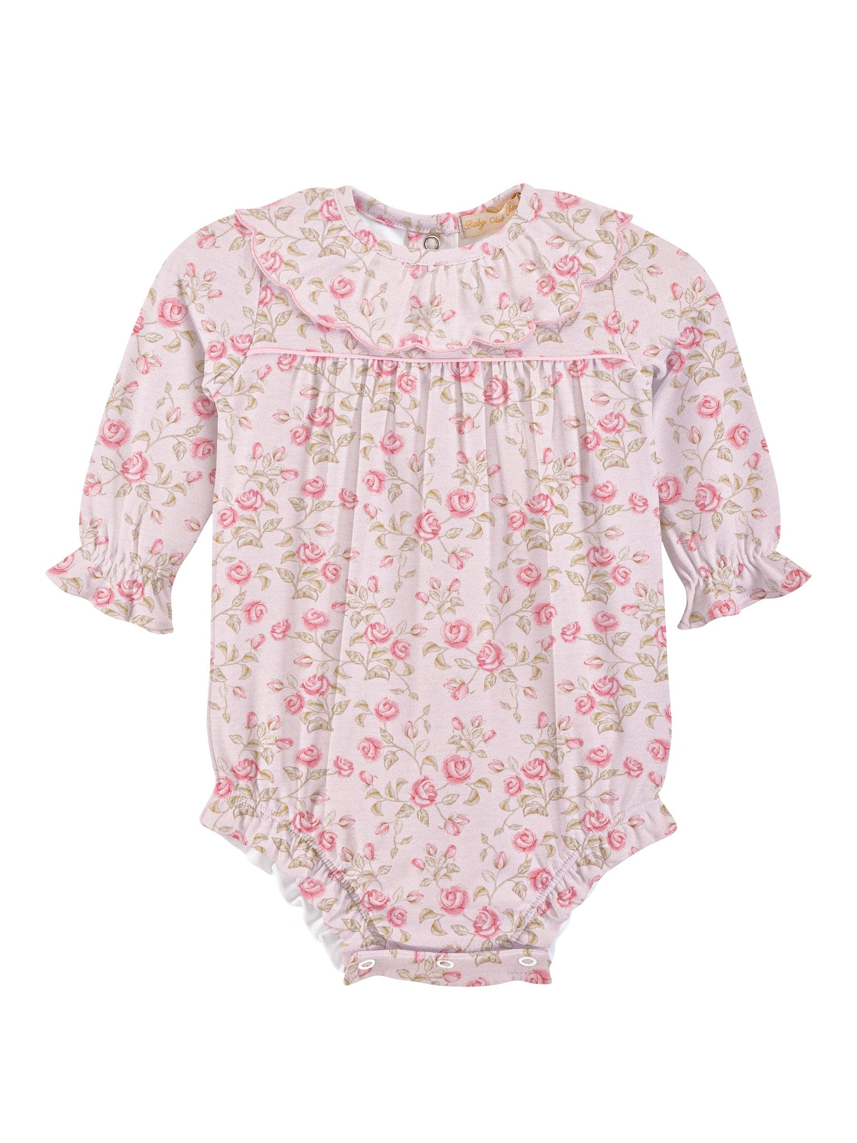 Velvet Petals Printed Pima Bubble