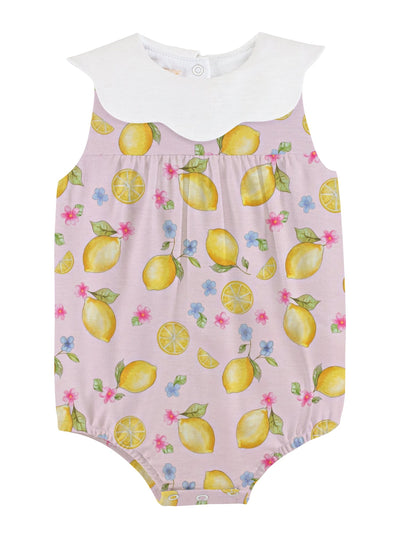 Printed Bubble w/Scalloped Collar