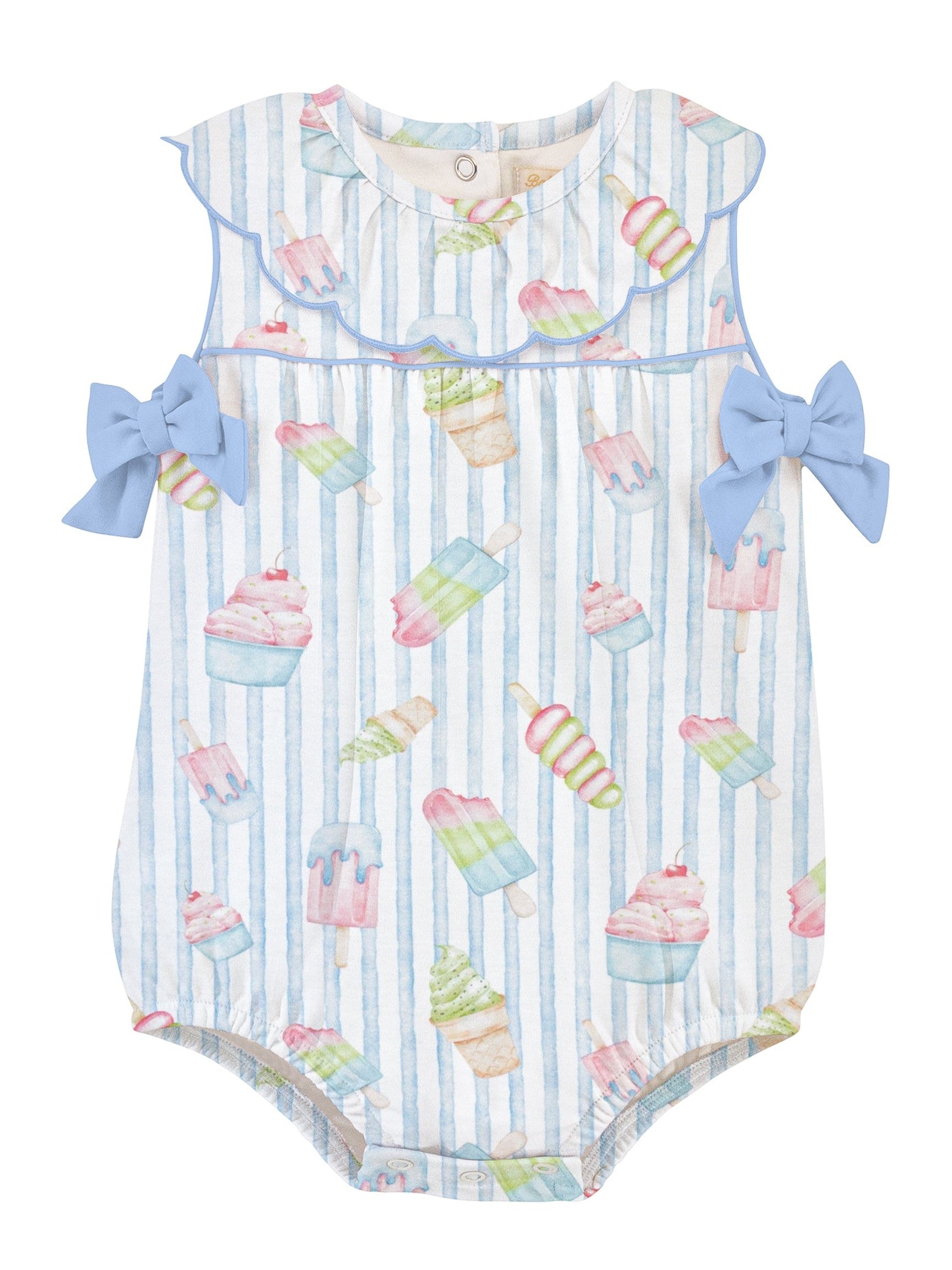 Scoops & Smiles Bubble with Collar and Bows
