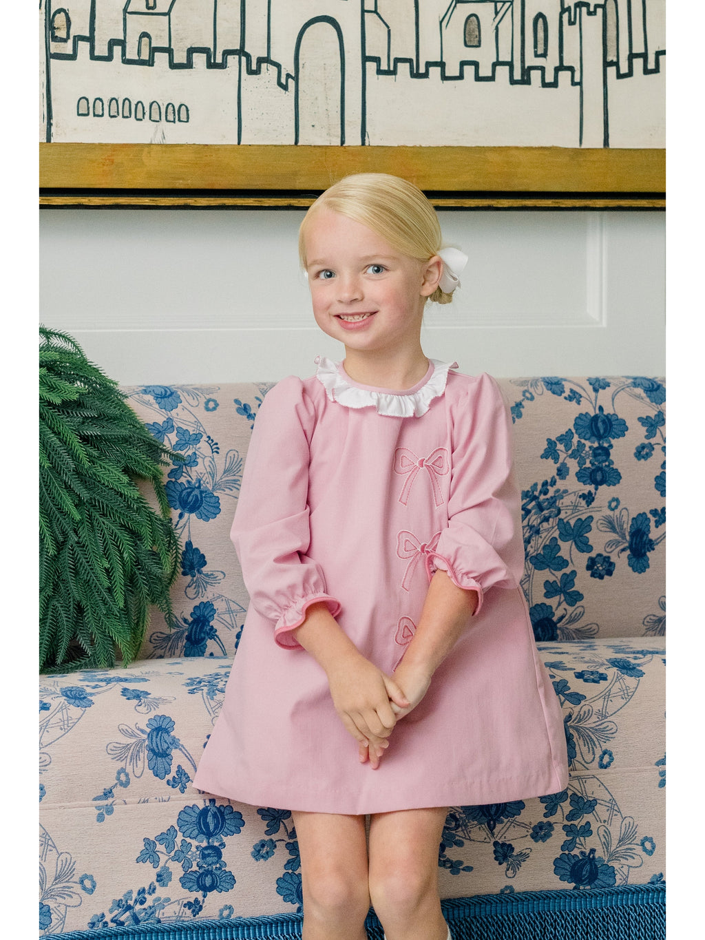 PRE-ORDER Blushing Bow Dress