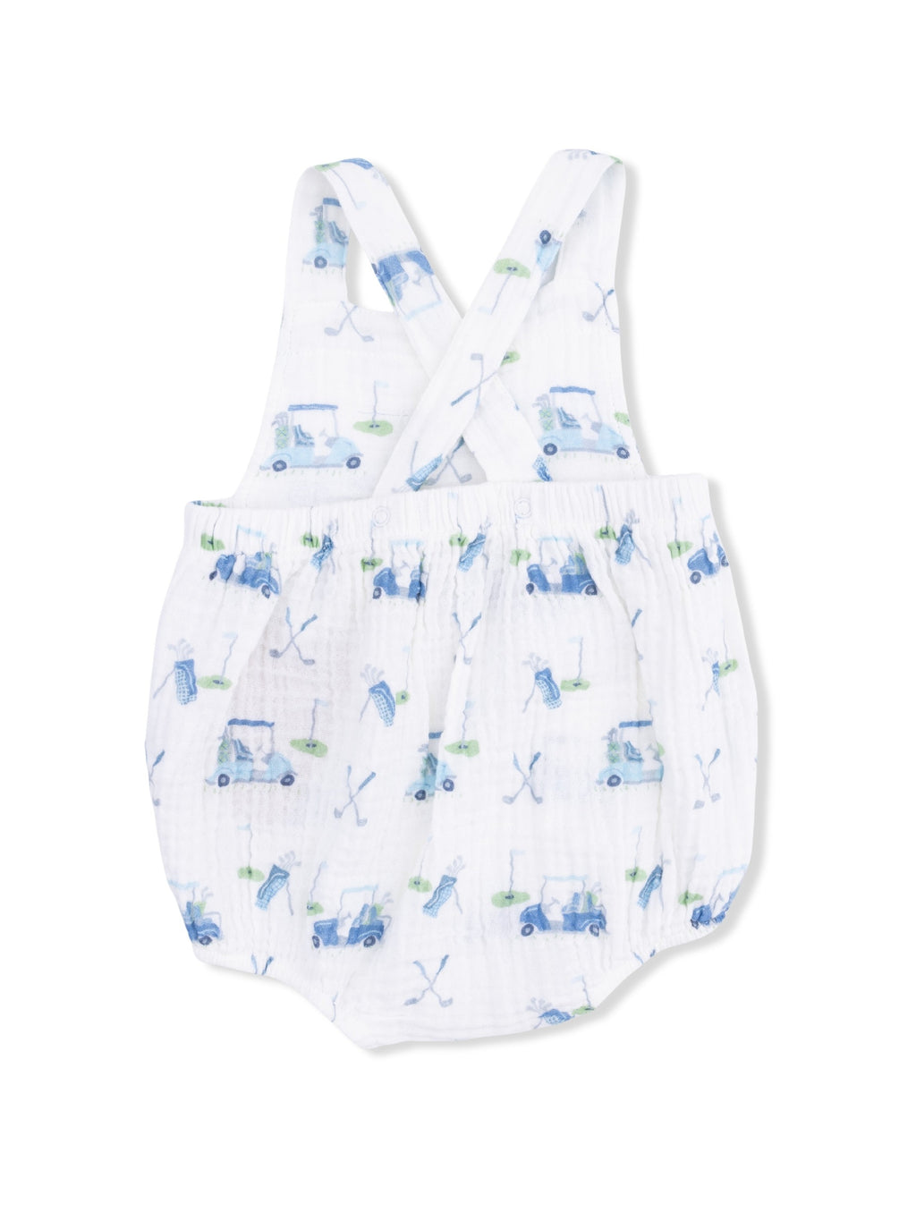 Baby Golf Carts Blue - Retro Sunsuit