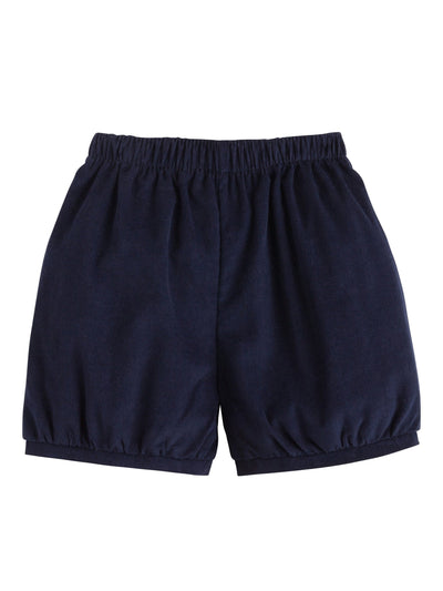 Banded Shorts - Navy Corduroy