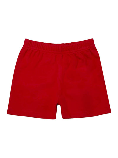 Leo Knit Shorts - Red