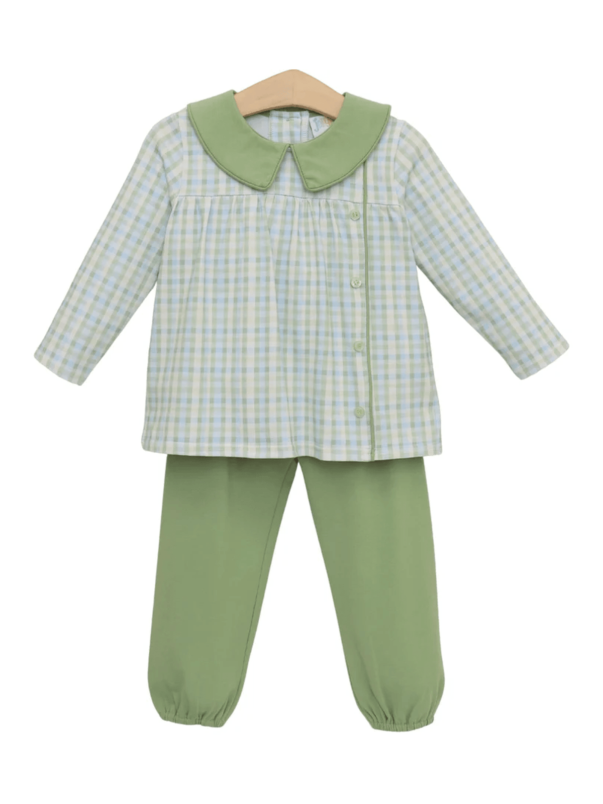Basin Plaid Liam Bloomer Pants Set