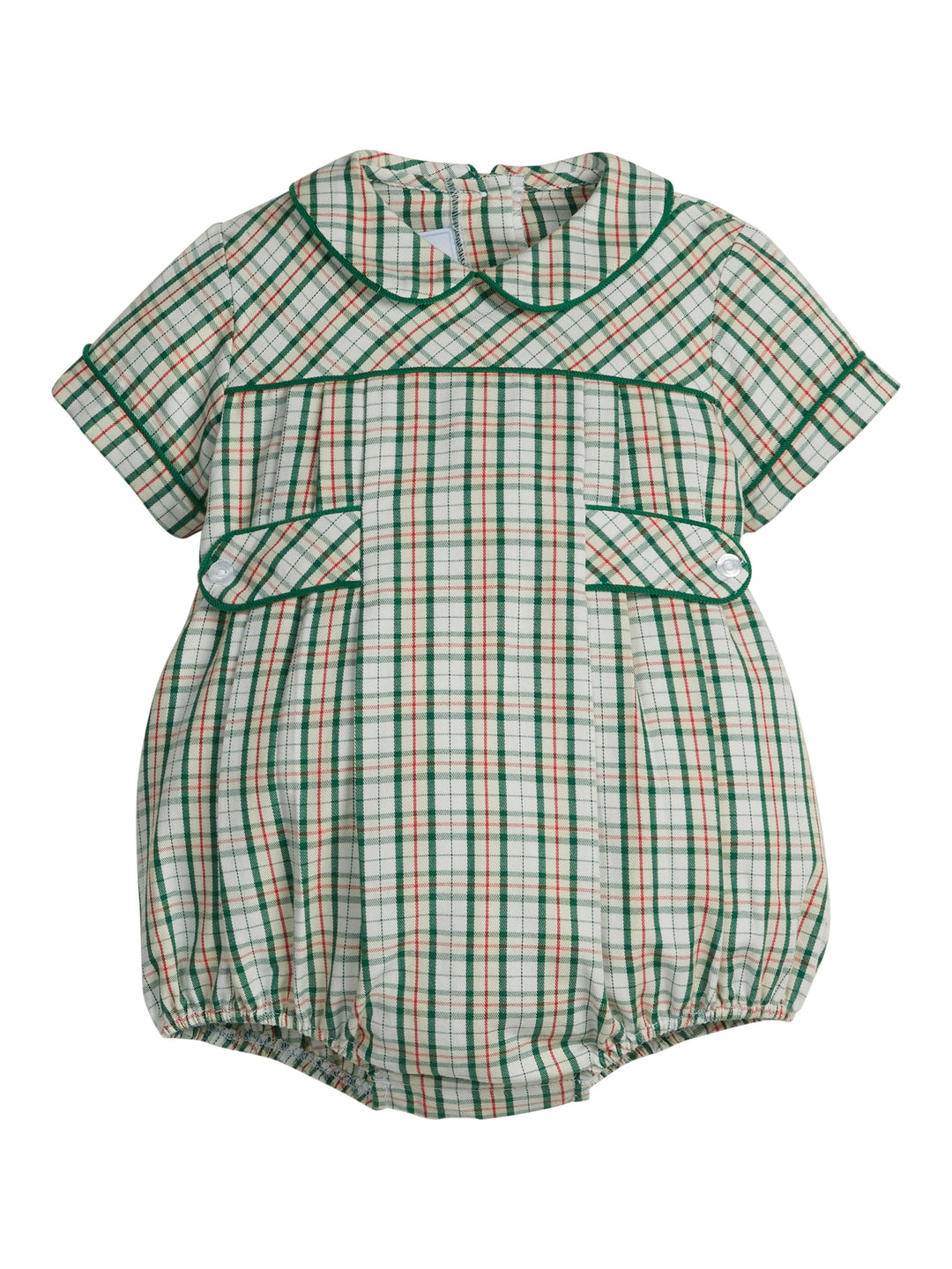 BUBBLES BOUTIQUE cotton collar onepiece Boys Bubbles & Sun Suits