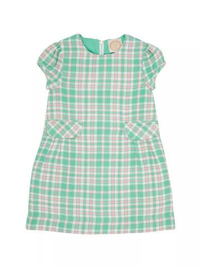 Betts Bow Dress - Putney Plaid