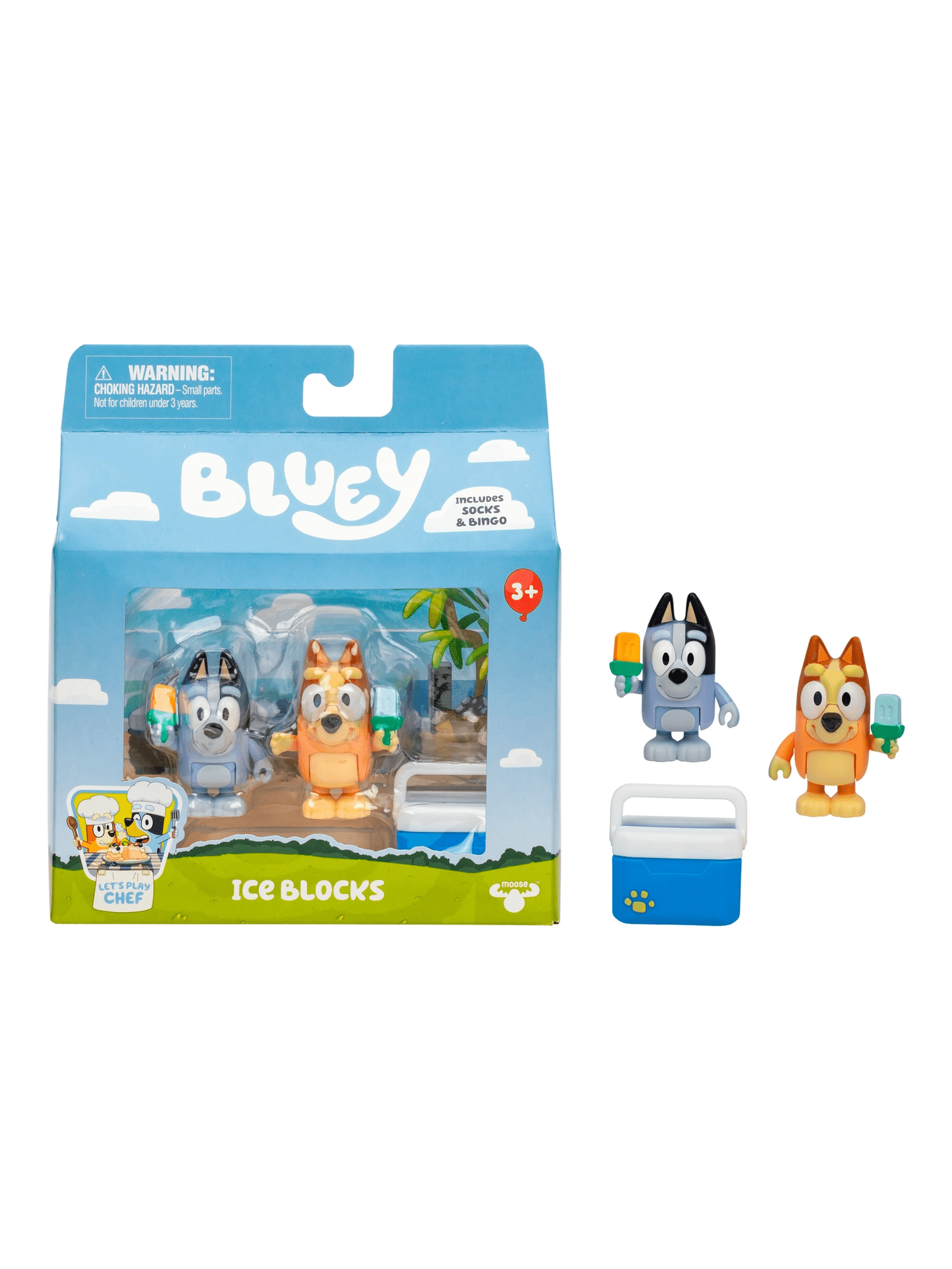 Bluey Ice Blocks Figure Set 2-Pack