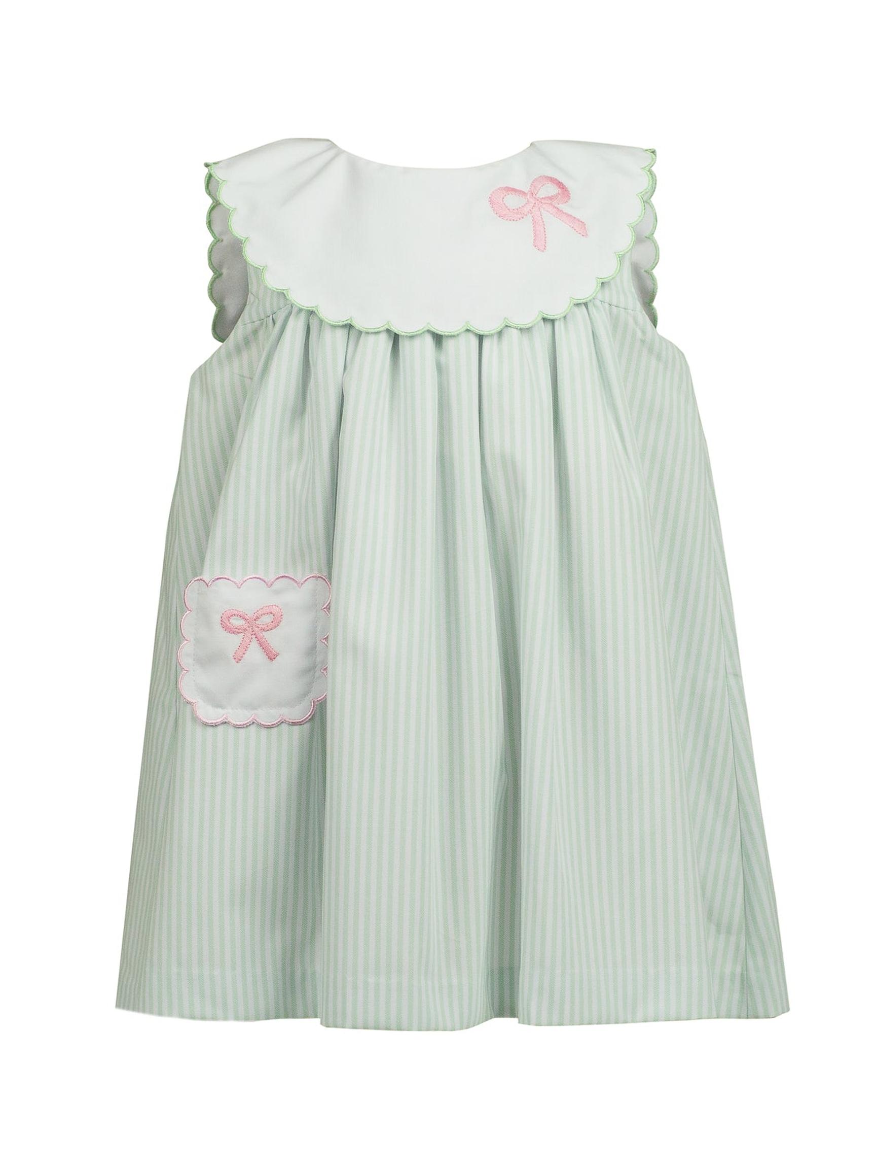 PRE-ORDER Bonnie Bows Dress - Posh Tots Children's Boutique