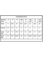 Printed Butterfly Shorts