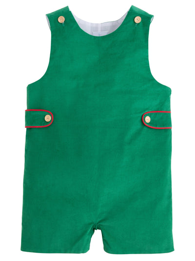 Button Tab John John - Evergreen Corduroy