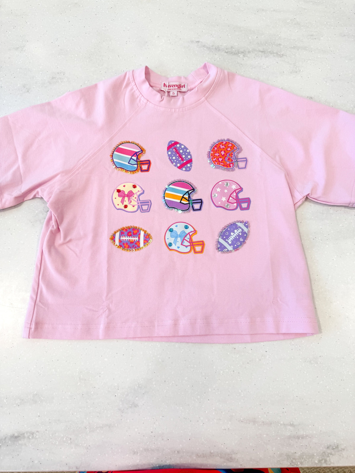 Cotton Candy Helmet Box Tee