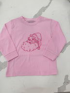 LS Light Pink Santa T-Shirt
