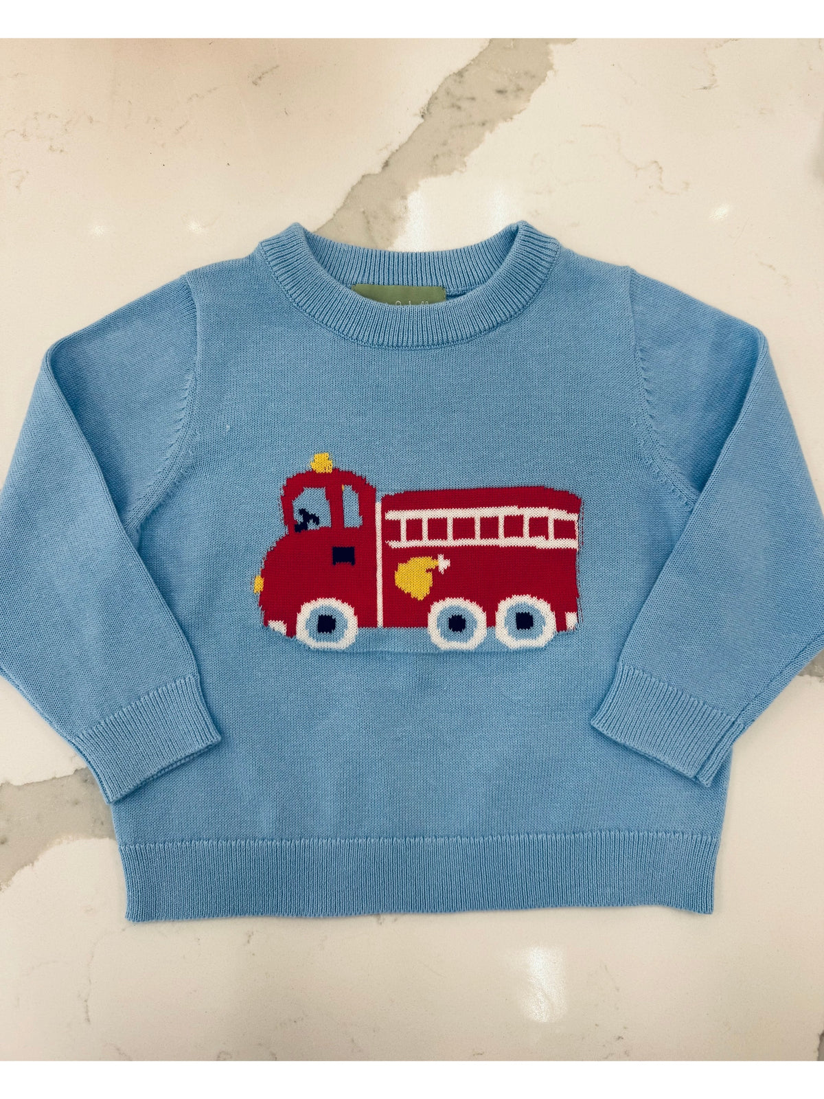 Fire Truck Sweater