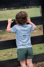 PRE-ORDER Boys' Pro Performance Short Sleeve Polo - Rainbow Trout