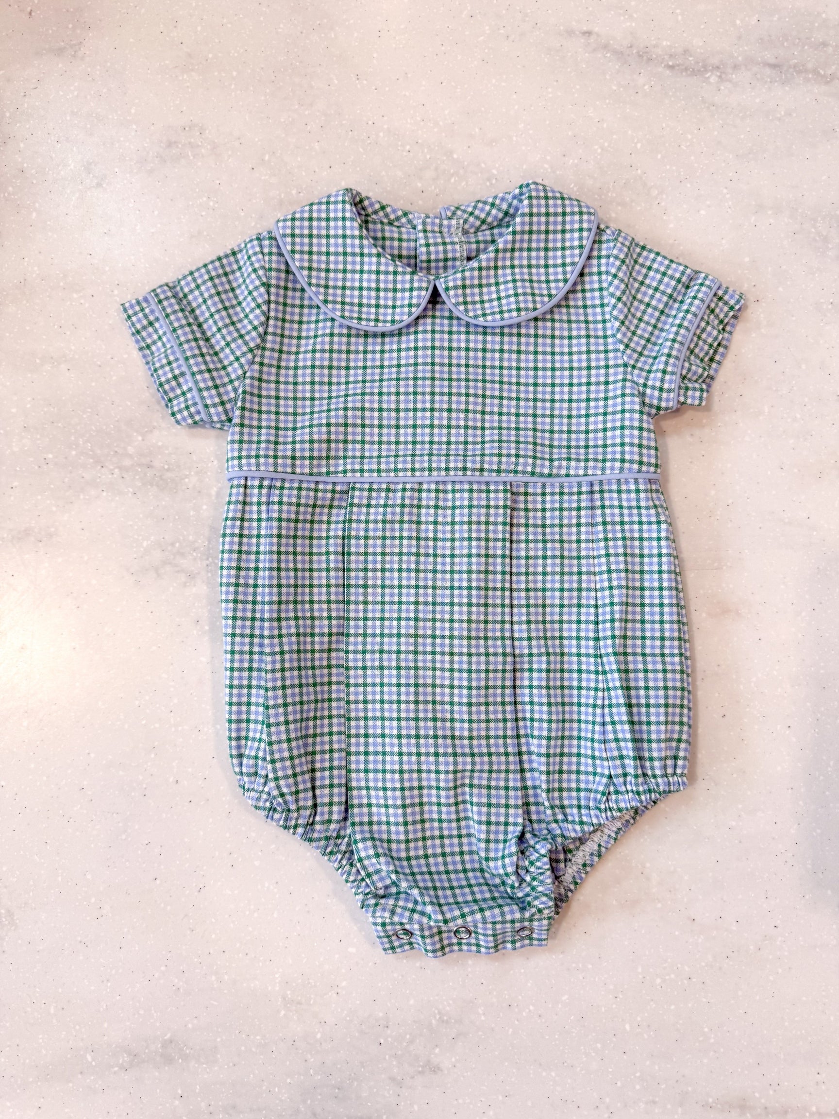 Evergreen Frost Plaid Alexander Bubble