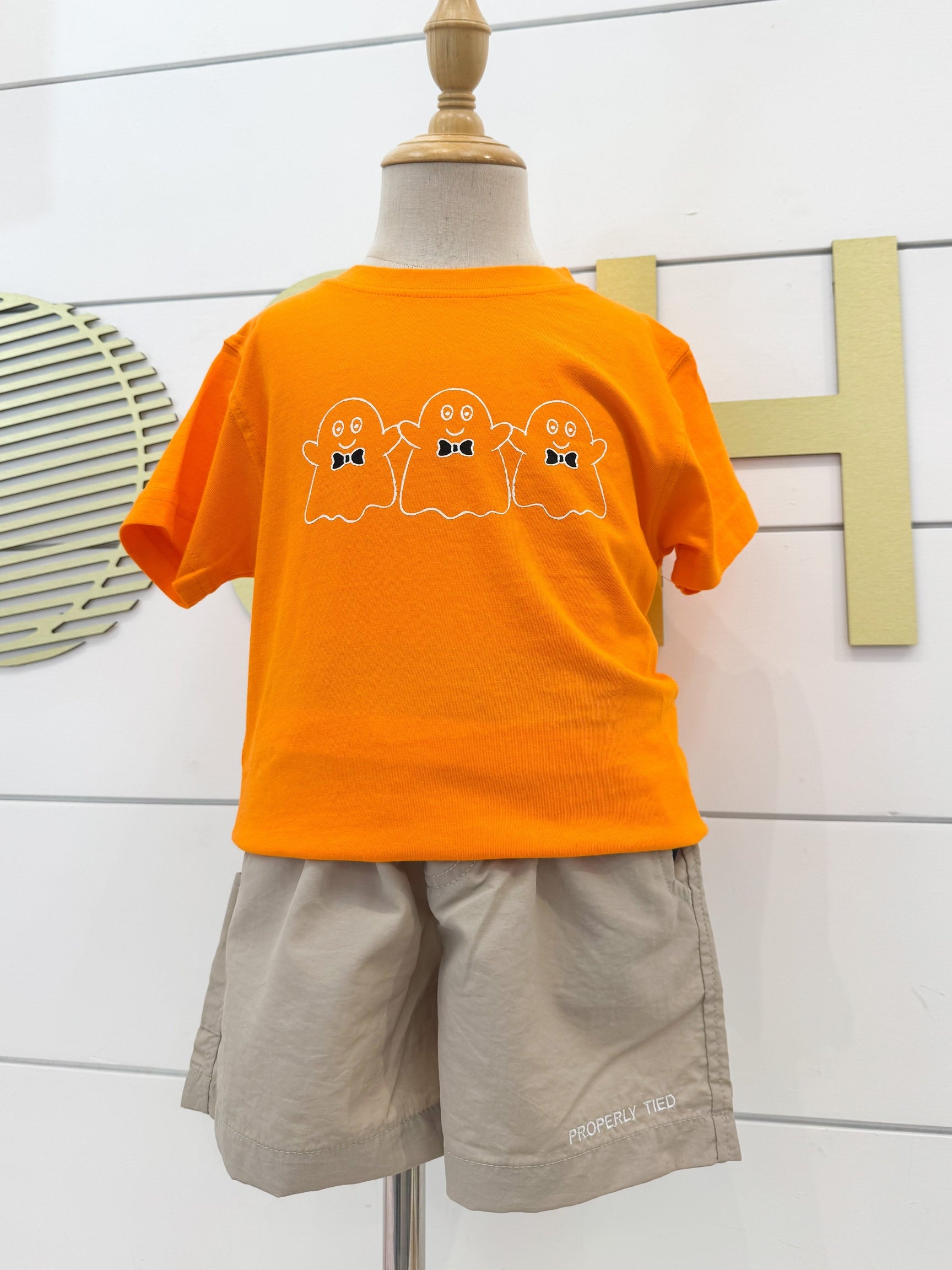 Orange Ghost T-Shirt