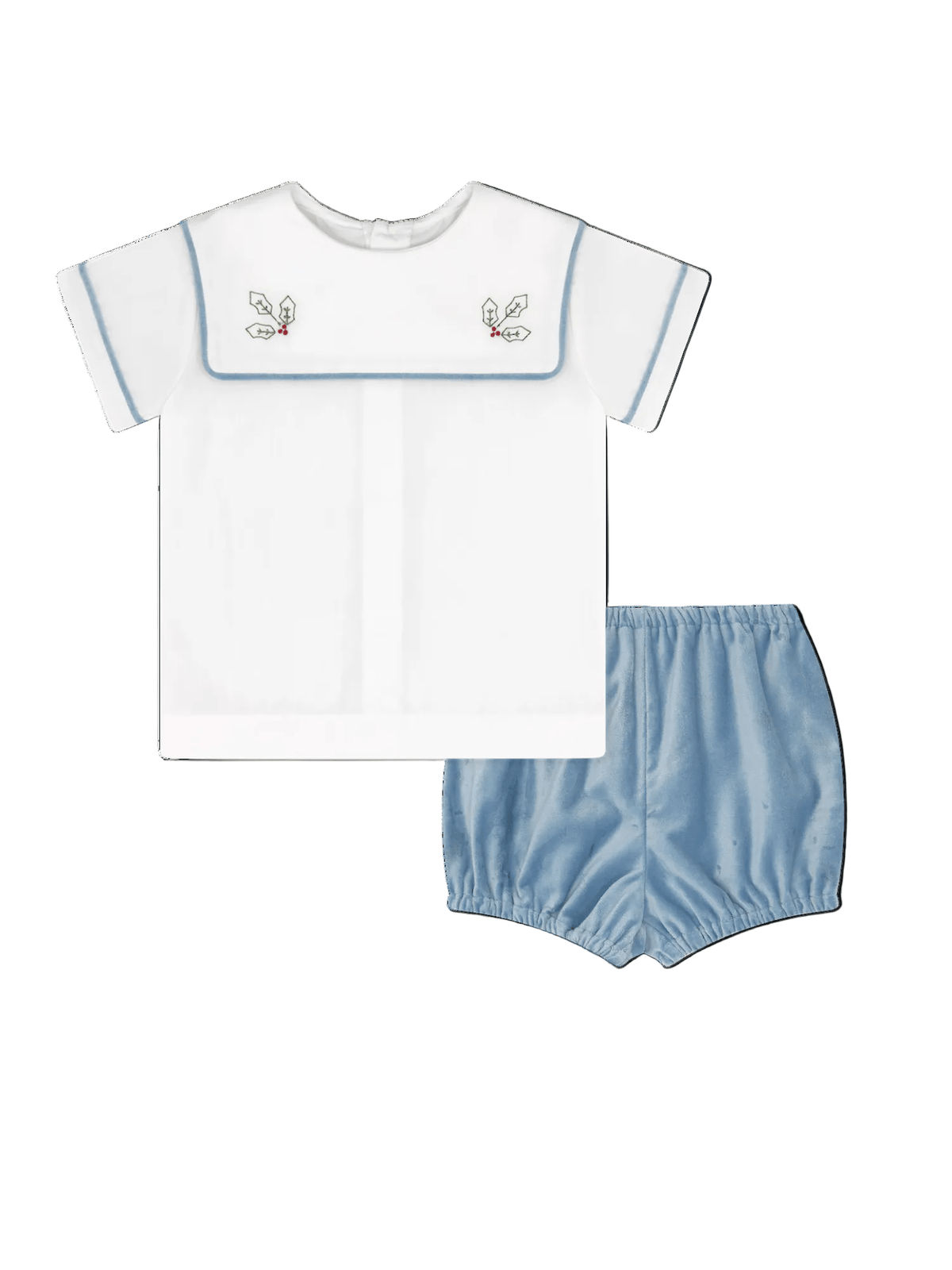 Christian Bloomer Set - Beaufort Blue Velvet