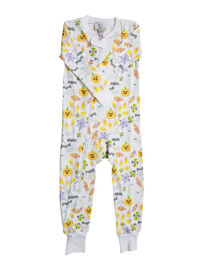 PRE-ORDER Candy Corn Zippered Pajama - No Feet