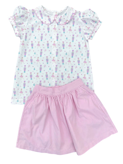 PRE-ORDER Cece Skirt Set - Nutcracker