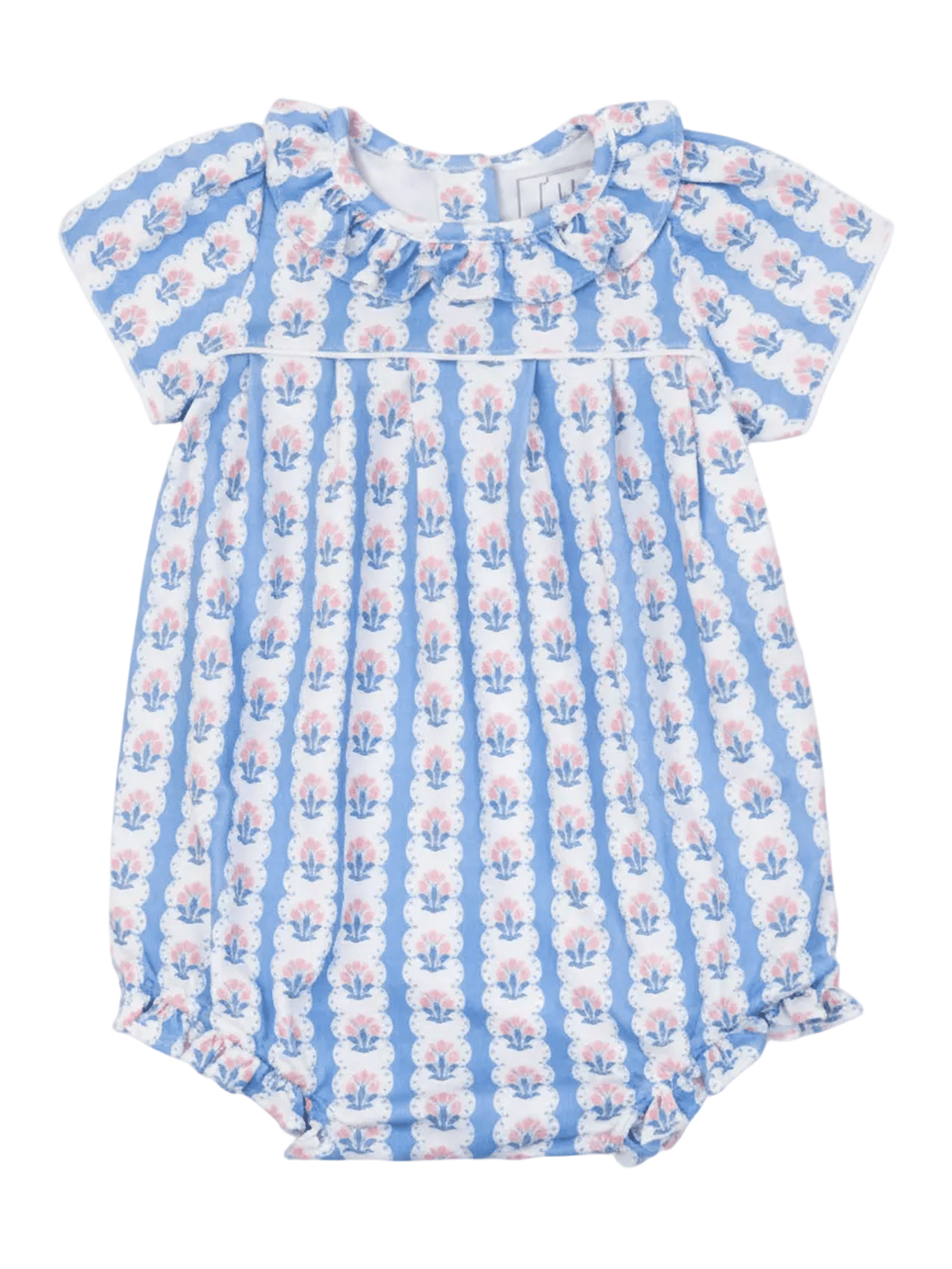 Charlotte Girls' Pima Cotton Bubble - Harvest Ribbon Floral
