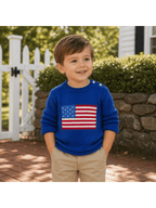 American Flag Knit Sweater