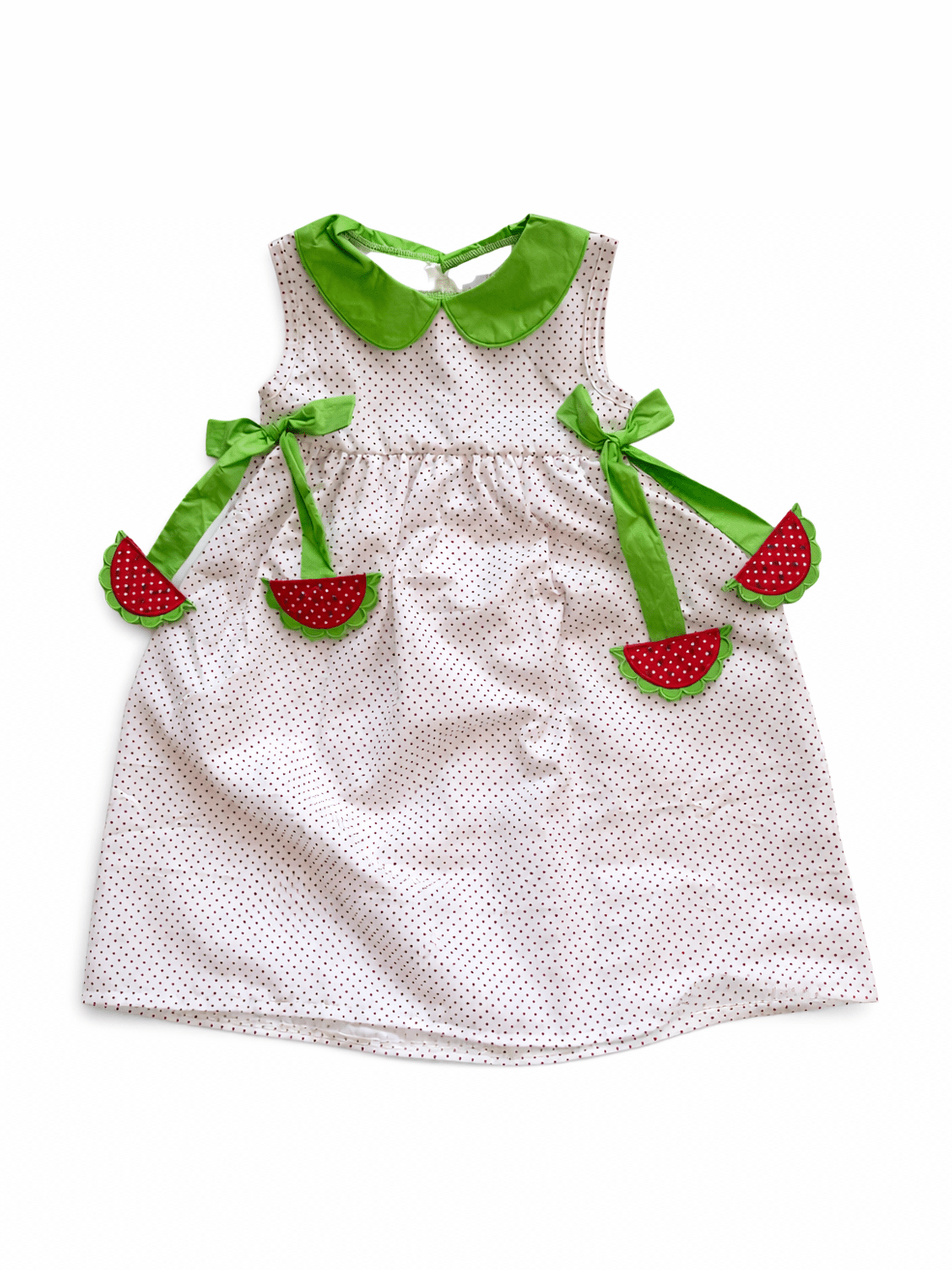 Watermelon Side Tie Dress