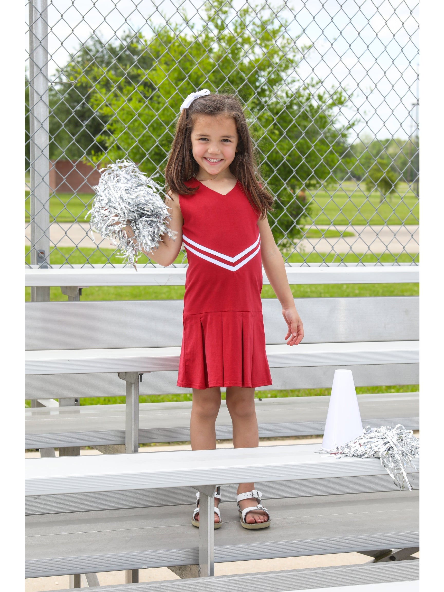 Crimson Cheer Uniform Dress