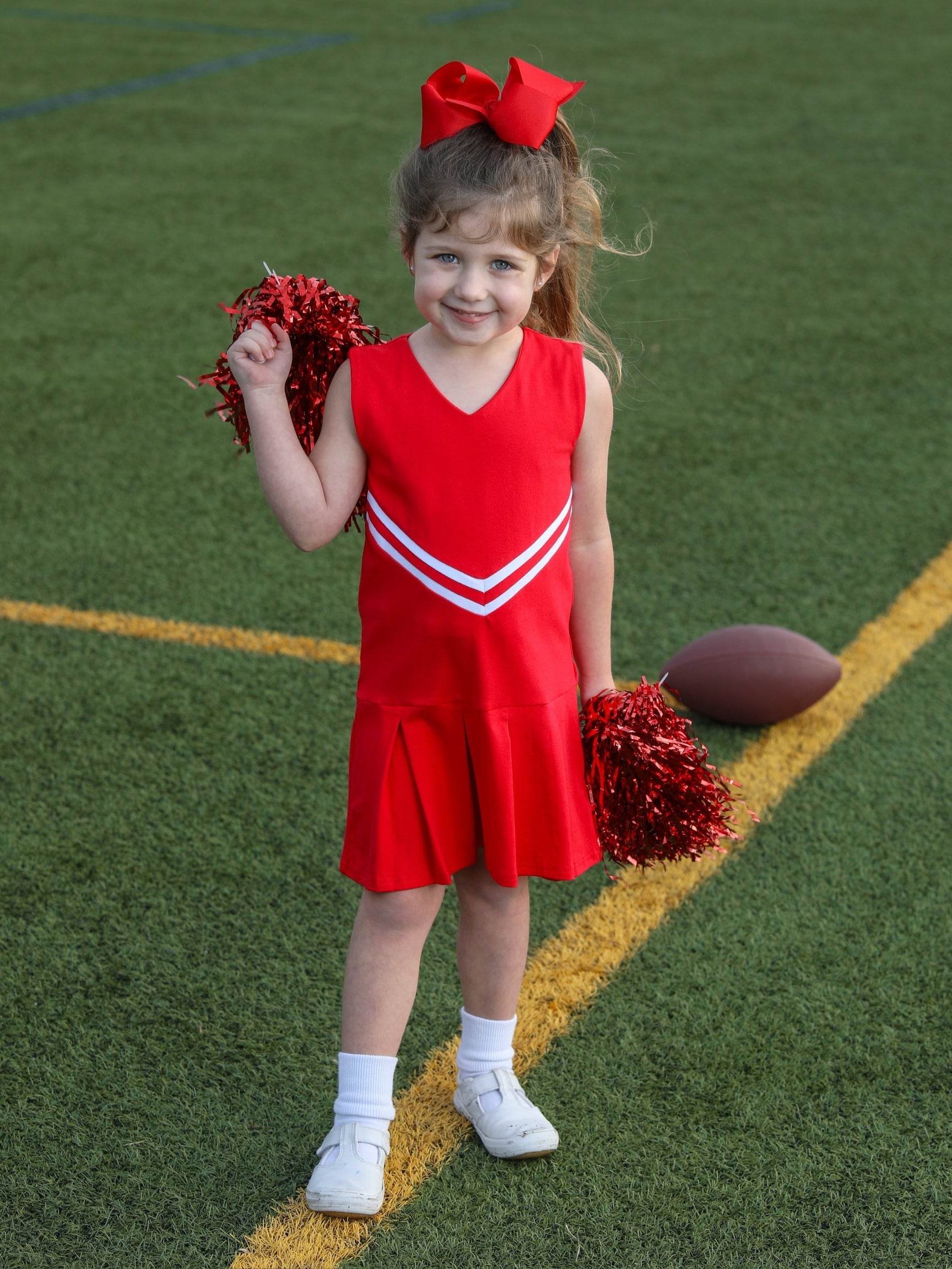 Red Cheer Uniform Dress