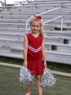 Crimson Cheer Uniform Set