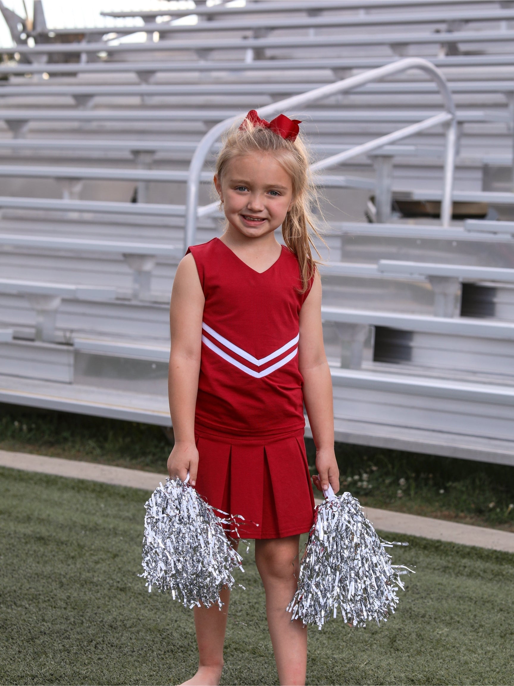 Crimson Cheer Uniform Set