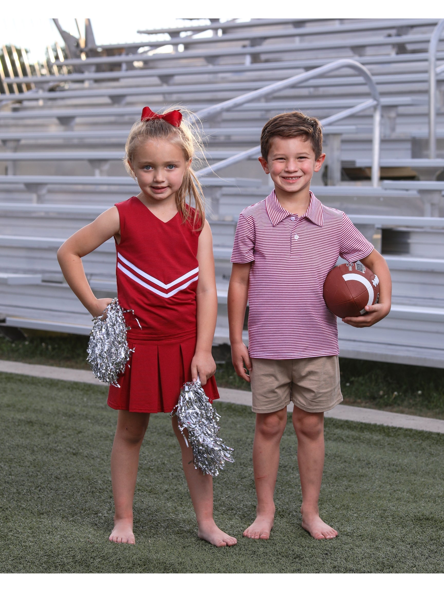 Crimson Cheer Uniform Set