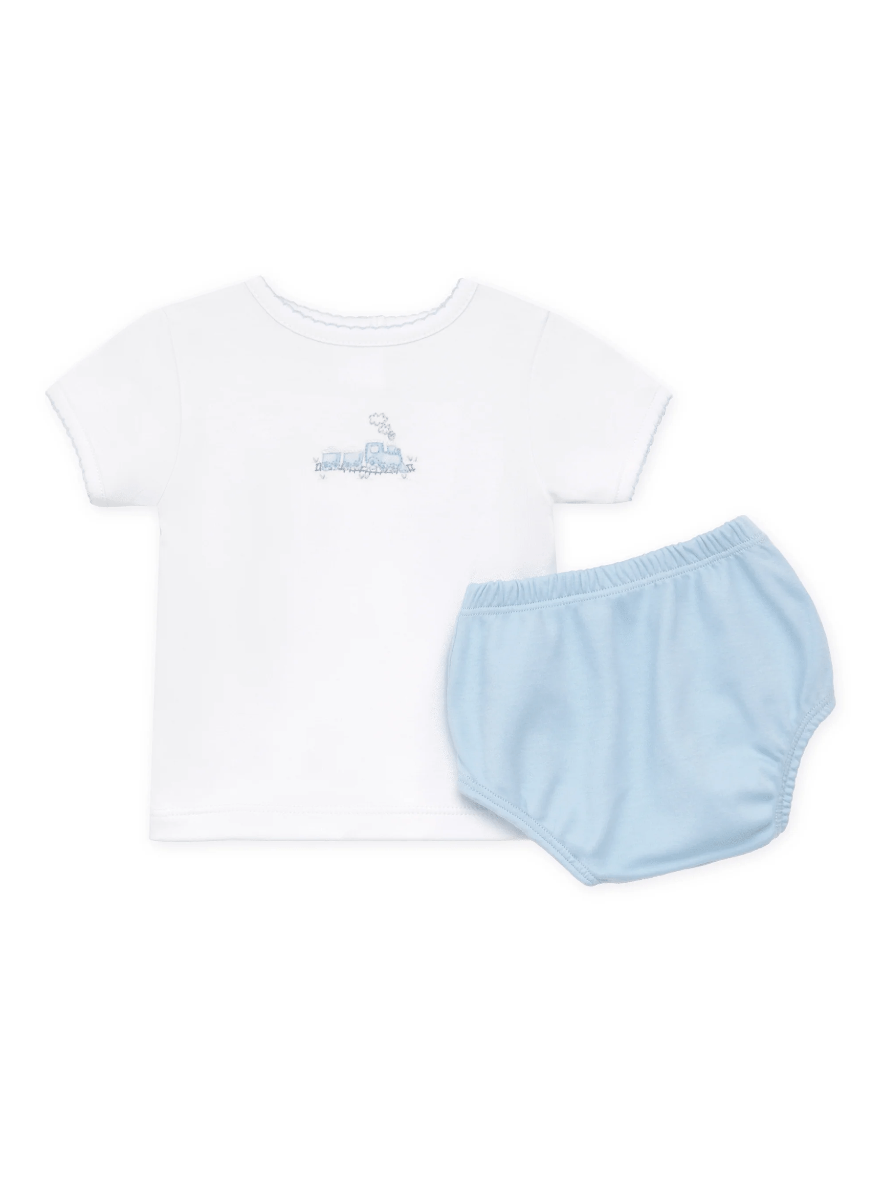 Choo Choo Train Diaper Cover Set