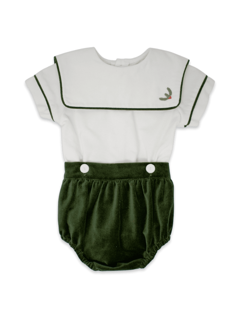 Lullaby Set Sims Shortall, Blue Pinstripe 18M