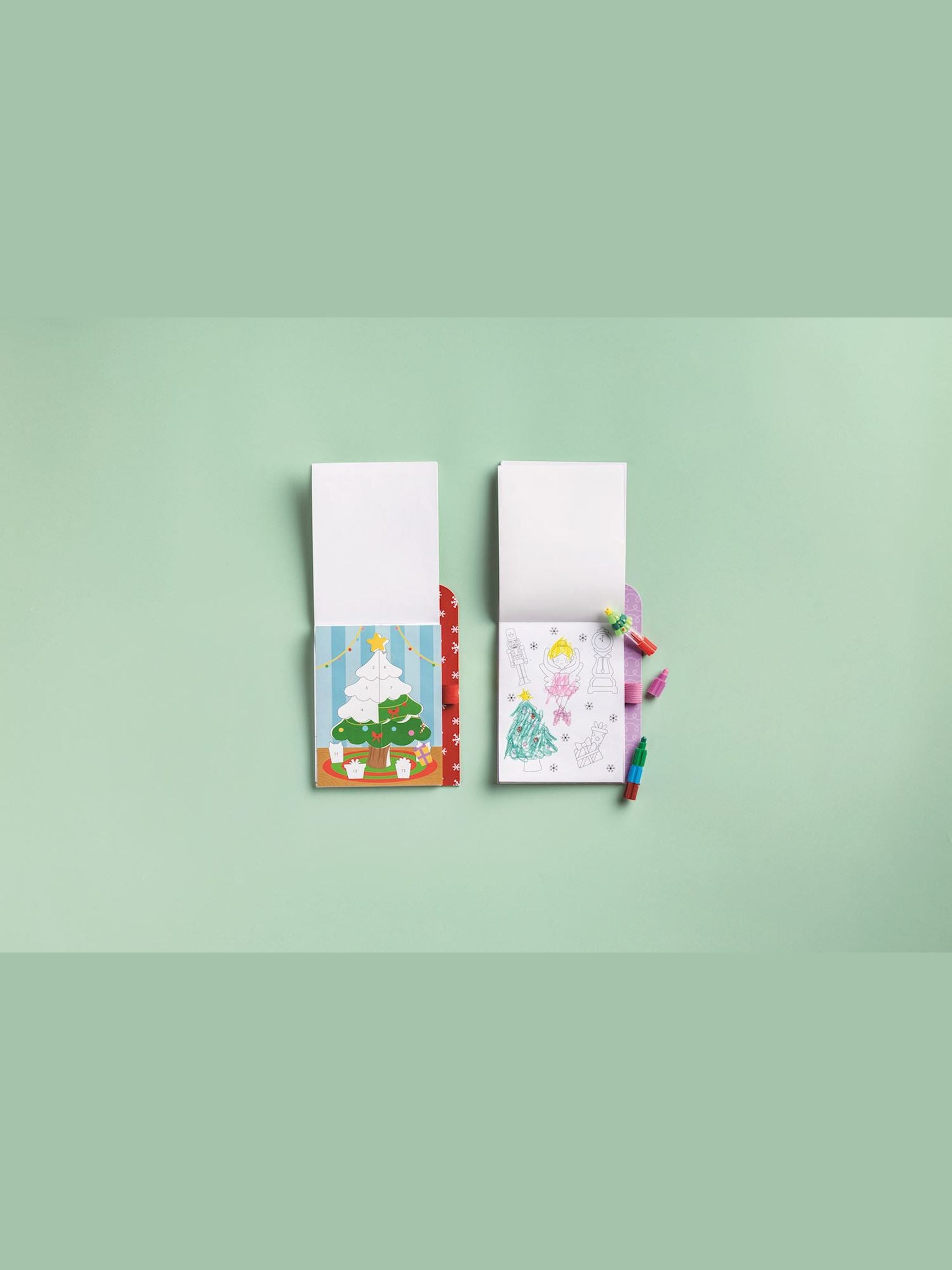 Christmas Color-By-Sticker Sets