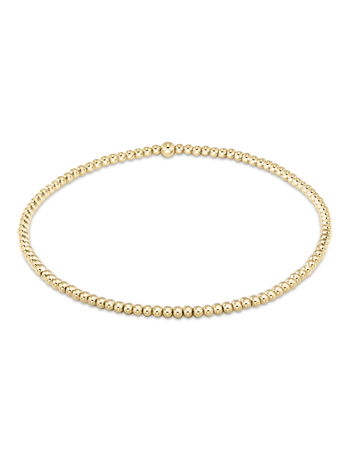 Classic Gold 2mm Bracelet