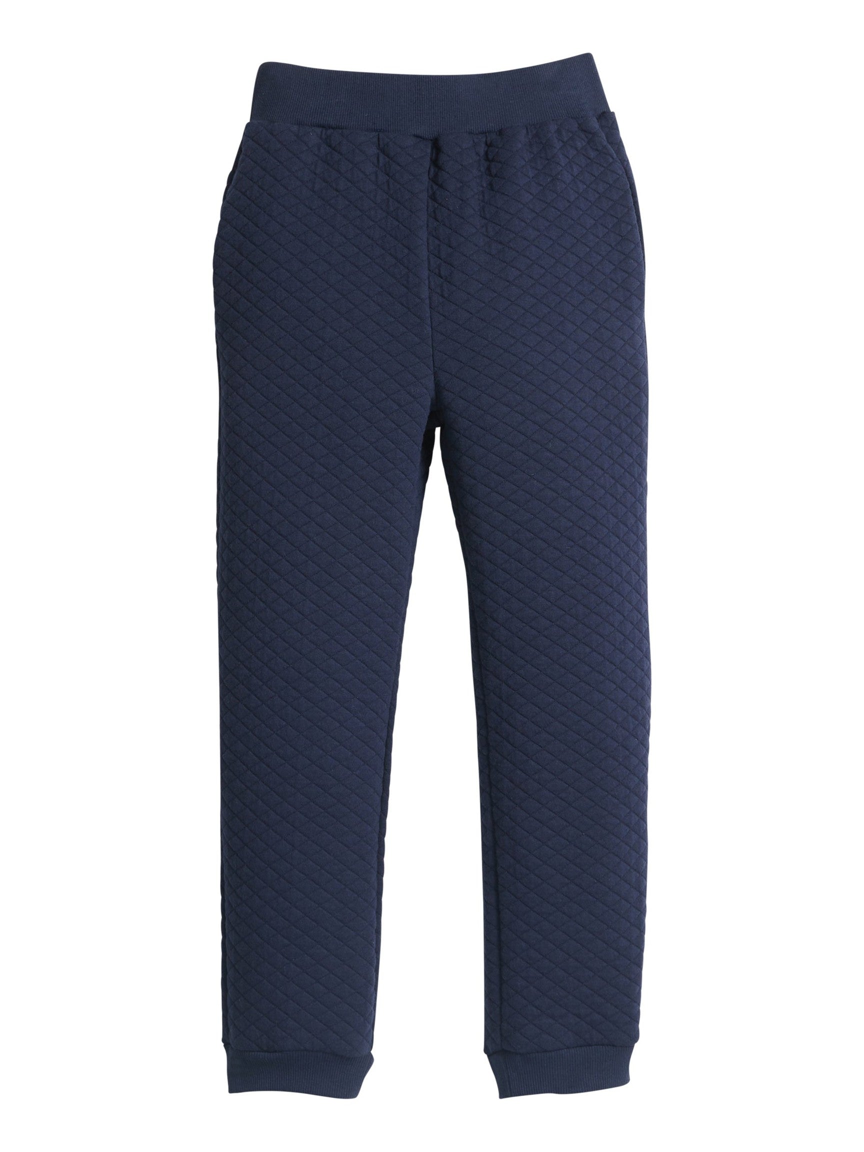 Classic Quilted Jogger - Navy