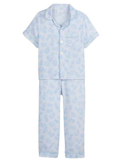 Classic S/S Pajama Set - Bunnies