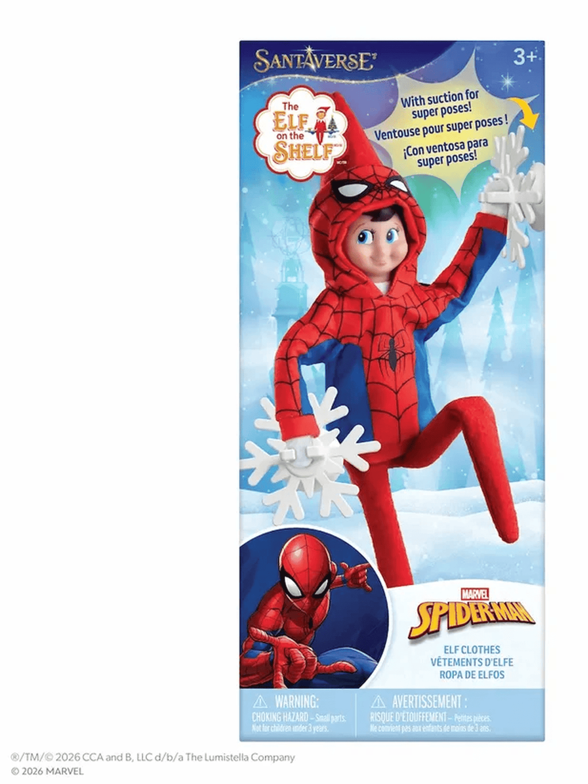 Claus Couture Web Hero Hoodie Set