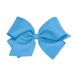 Mini King Classic Grosgrain Hair Bow (Plain Wrap)
