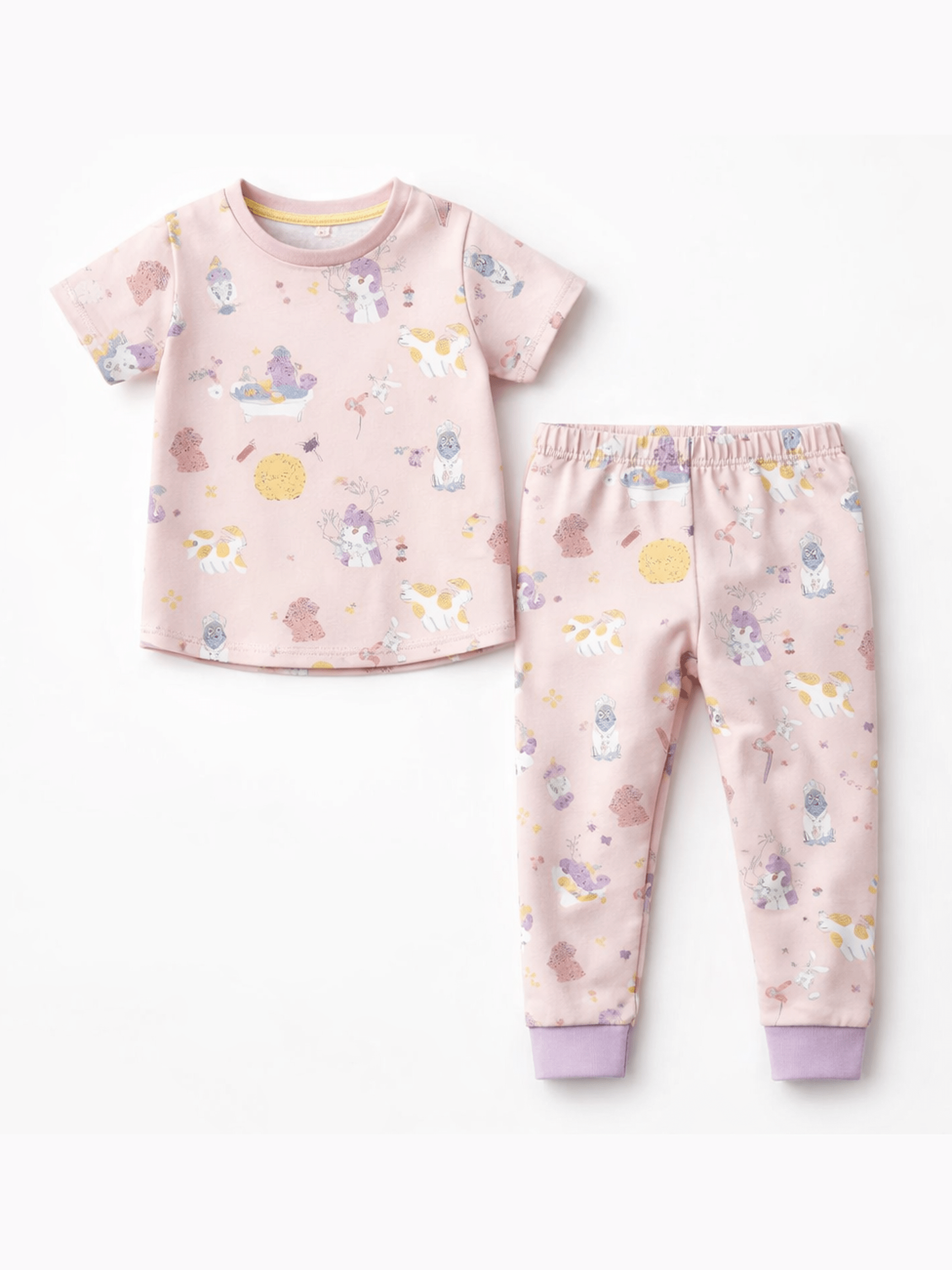 Spa Dogs - Short Sleeve Loungewear Set