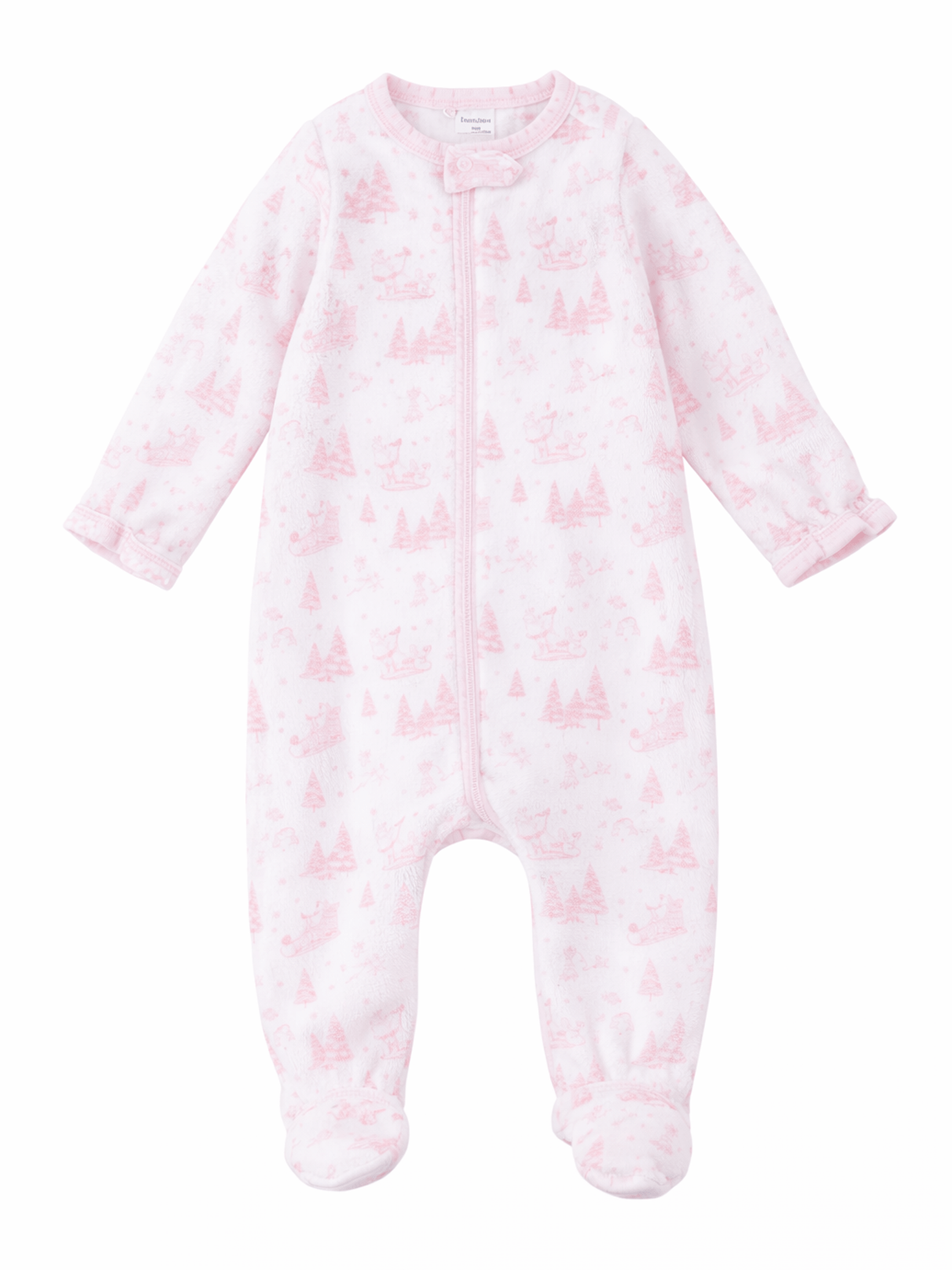 Holiday Toile Footie