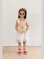 Margot Shells Dress - Posh Tots Children's Boutique