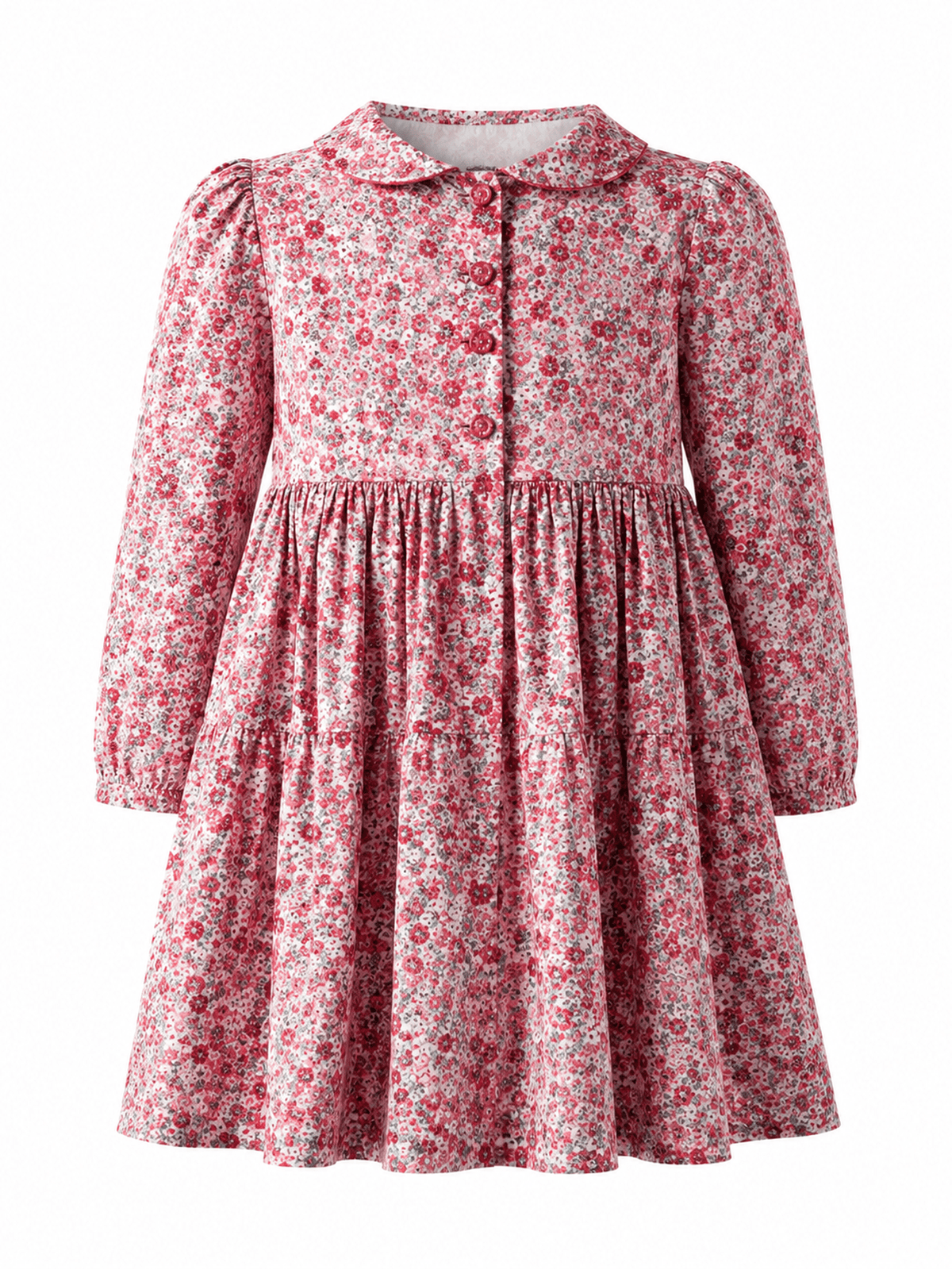 Cosmos Button-Front Dress