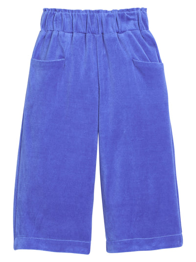 PRE-ORDER Cropped Palazzo Pants - Regent's Blue