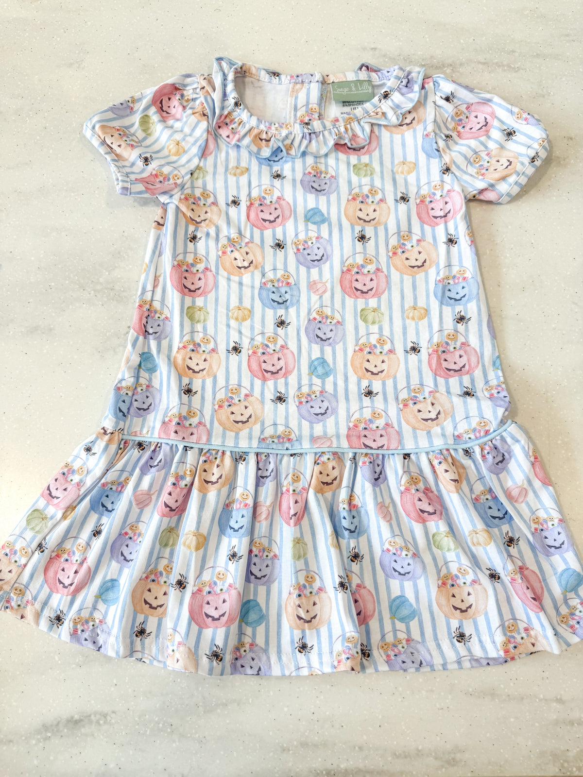 Halloween Drop Waist Dress