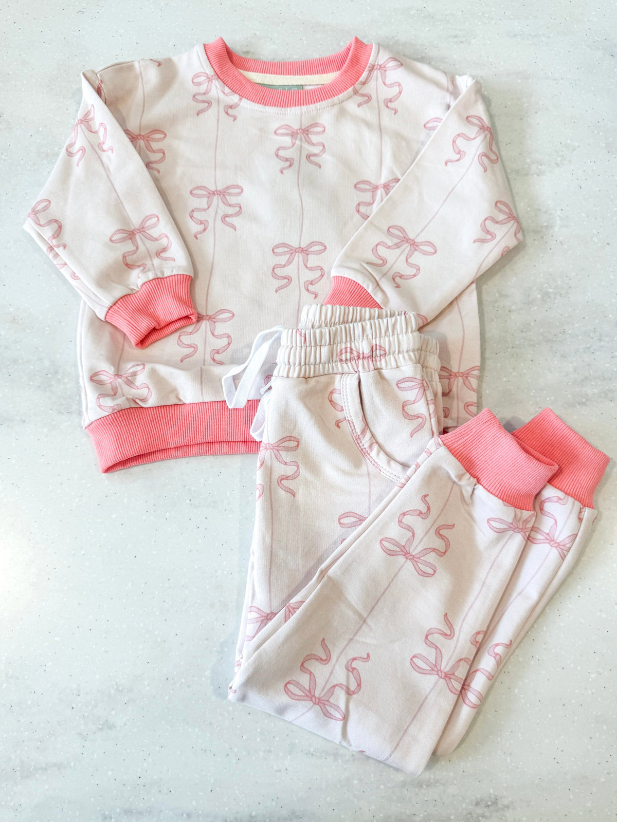 Bow Jogger Set